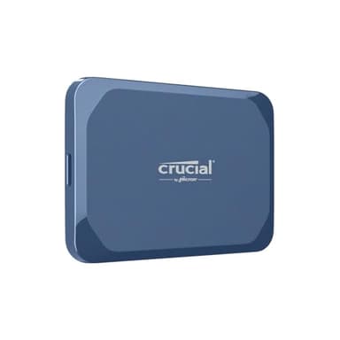 Crucial X10 8TB Portable SSD, Up to 2,100MB/s, USB 3.2 USB-C, External Solid State Drive, Compatible with Windows, Mac & Android, Durable Storage for Games, Photos & Files, Blue - CT8000X10SSD9-02 - Image 1
