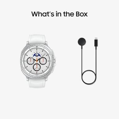 Samsung Galaxy Watch 8 Classic (2025) 46mm LTE Smartwatch + Gift Card, Cushion Design, Rotating Bezel, Quick Button, Sleep Coaching, Running Coach, White [US Version, 2 Yr Warranty] - Image 11