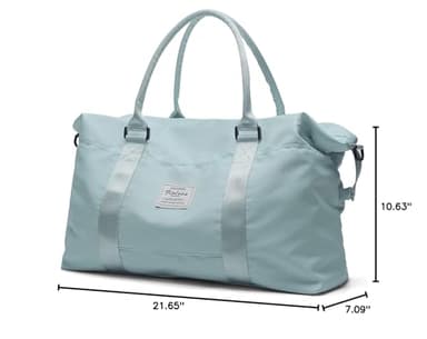 Travel Duffel Bag,Sports Tote Gym Bag,Shoulder Weekender Overnight Bag for Women - Image 9