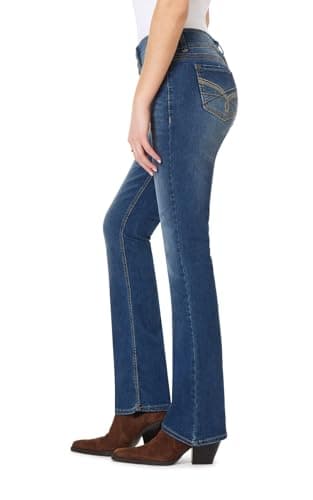WallFlower Women's InstaStretch Luscious Curvy Bootcut Jeans, Magic, 11 - Image 3