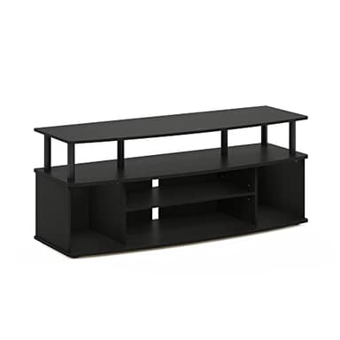 Furinno Jaya Large Entertainment Center Hold up to 55-in TV, Inches, Blackwood - Image 5