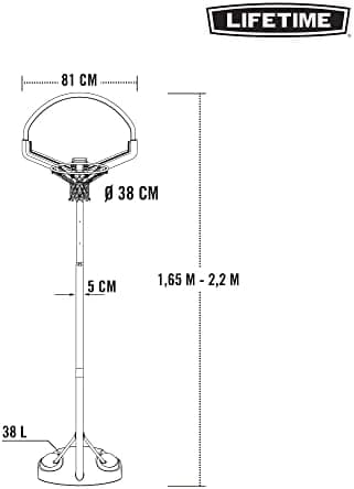 Lifetime 32" Youth Portable Basketball Hoop - Image 3