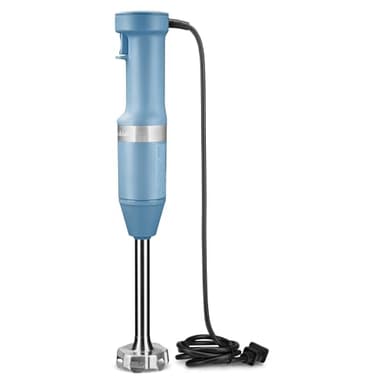 KitchenAid Variable Speed Corded Hand Blender with Accessories, Blue Velvet, KHBV83VB - Image 2