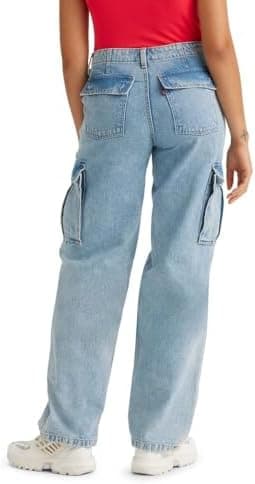 Levi's Womens 94 Baggy Cargo Pants - Image 5