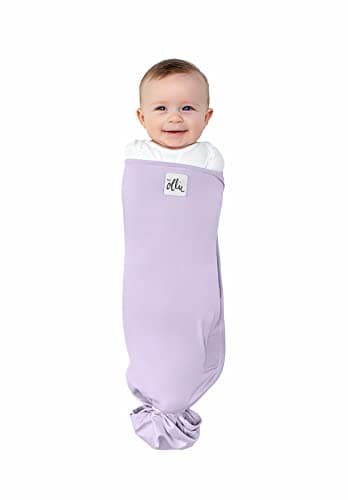 The Ollie Swaddle – Adjustable Baby Swaddle for Newborns | Pediatrician-Approved for Safe Sleep | Easy Closure | Arms-Out | Lightweight, Machine-Washable | Easy Diaper Access - Image 5