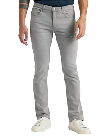 True Classic Mens Jeans – Stretch Jeans for Men, Slim Fit Men’s Stretch Jean - Tapered Skinny Fit, High-Stretch - Medium Gray, 40W X 30L - Image 1