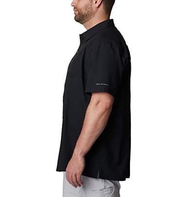 Columbia Men's Big and Tall Slack Tide Camp Shirt, Black, 5X - Image 8