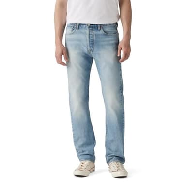 Levi's Men's 501 Original Fit Jeans (Also Available in Big & Tall), (New) Stay Zen, 35Wx32L - Image 1