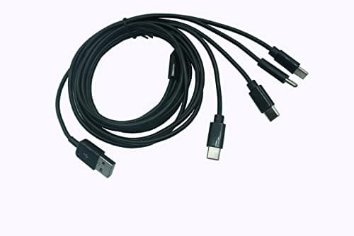 Traovien USB C Splitter Cable, 3.3FT USB 2.0 Type A Male to USB Type C(USB-C) Male 1 to 4 Splitter Cable Data Charge Connector Adapter Cord 1M - Image 1