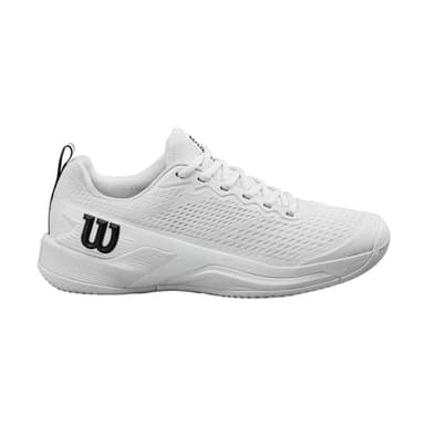 Wilson Rush Pro 4.5 Men's Tennis Shoe, White/Black, Size 9