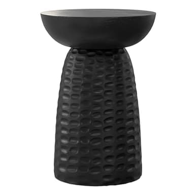 SIMPLIHOME Boyd 13-inch Wide Solid Mango End Table in Black, Contemporary-Style Accent Table for Living Room, Bedroom, or Family Room, Assembled - Image 7