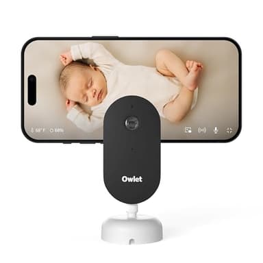 Owlet Dream Sight™ – Smart HD Video Baby Monitor with 2K Camera, Cry, Motion & Sound Alerts, Temp + Humidity Monitoring, Secure WiFi, 2-Way Talk, Compatible with Dream Sock - Image 2