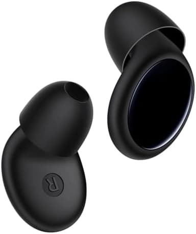 Ear Plugs for Sleeping 45dB Noise Cancelling Ear Plugs for Noise Reduction & Snoring, Concerts, Earplugs for Sleep, Sider Sleepers Airplane, Silicone Earplugs Reusable Concert Ear Plug +8Tip Black - Image 3