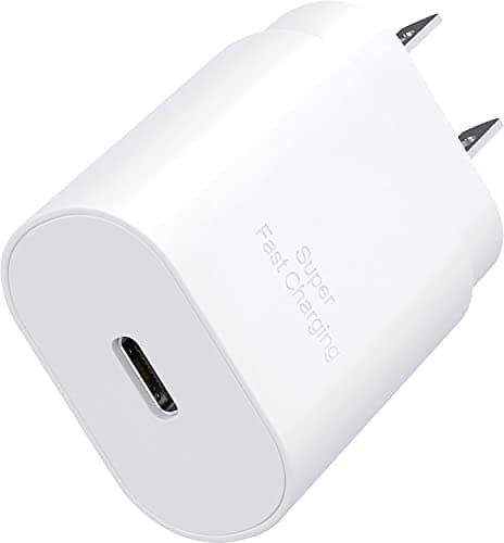 USB C Block 30W PD Super Fast Charging Block Type C Plug Wall Adapter Quick Charger for iPhone 17/17 Air/17 Pro/17 Pro Max/16/15/14/13/12/11/iPad/Mini/AirPod/Galaxy S25/S24/S23/S22 (White 1Pack) - Image 1