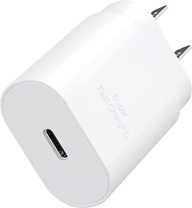 USB C Block 30W PD Super Fast Charging Block Type C Plug Wall Adapter Quick Charger for iPhone 17/17 Air/17 Pro/17 Pro Max/16/15/14/13/12/11/iPad/Mini/AirPod/Galaxy S25/S24/S23/S22 (White 1Pack) - Image 1
