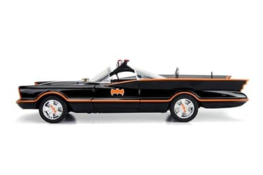 Jada DC Comics 1:18 1966 Classic TV Series Batmobile Light-Up Die-cast Car with 3" Batman and Robin Figures, Toys for Kids and Adults - Image 10