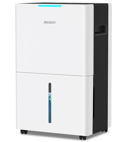Aiusevo 5000 Sq. Ft Dehumidifier, Max 52 Pint/Day Dehumidifiers for Home with Drain Hose, 3 Modes, Child Lock, 24H Timer, Auto Defrost, for Basement, Bedroom, Rv, Large Room, Closet, Garage - Image 1