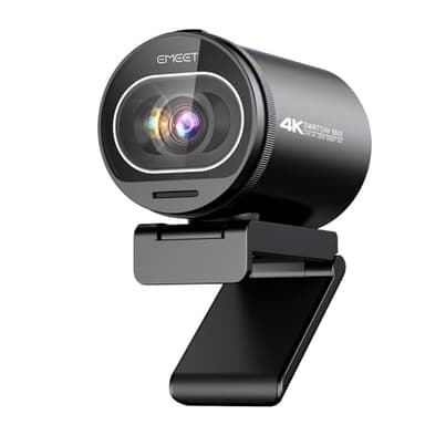 EMEET S600 4K Webcam for Streaming - Sony 1/2.5'' Sensor, PDAF Autofocus, 1080P@60FPS, 2 Noise Reduction Mics, Built-in Privacy Cover, 73° FOV, Streaming Camera for Live Commerce/Gaming/Beauty - Image 1