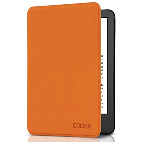 CoBak Case for All New 6 Inch E-Reader 2024 and 2022 (11 Generation) - PU Leather Smart Cover, Auto Sleep and Wake, not Compatible with Kobo Clara - Image 1