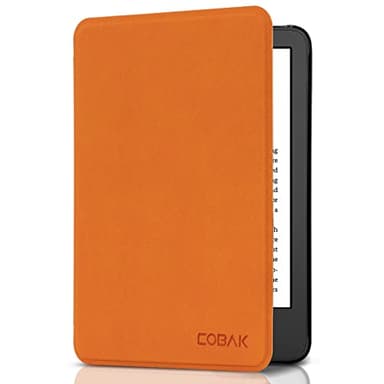 CoBak Case for All New 6 Inch E-Reader 2024 and 2022 (11 Generation) - PU Leather Smart Cover, Auto Sleep and Wake, not Compatible with Kobo Clara - Image 1