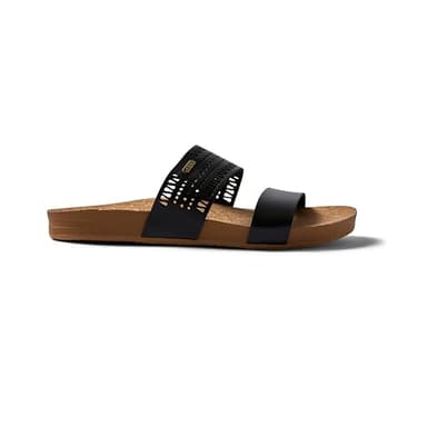Reef Cushion Vista Perf Sandals - Women's, Black/Tan 9 M - Image 4