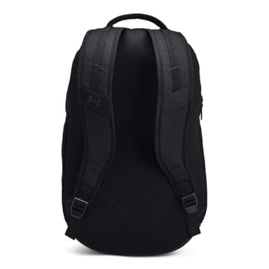 Under Armour Unisex-Adult Hustle 6.0 Backpack, (003) Black/Black/Black, One Size Fits Most - Image 2