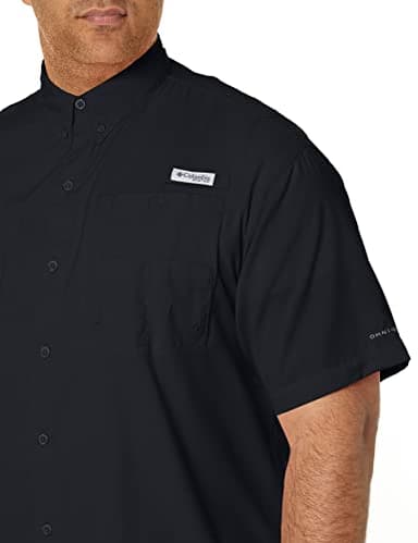 Columbia Tamiami II Shirt - Short-Sleeve - Men's Black, L - Image 3