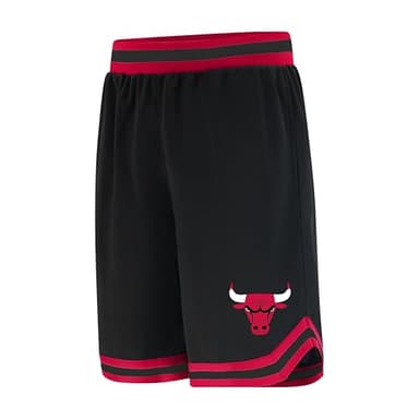 Ultra Game Mens Active Knit Training NBA Woven Team Logo Poly Mesh Basketball Shorts, Black, Large US - Image 2