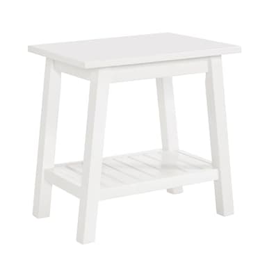Alaterre Furniture Dorset Bench Stool with Storage – Multi-Functional and Space-Saving Wooden Seat with Bottom Shelf for Bathroom, Entryway, Bedroom, or Kitchen Seating & Organization - Image 10