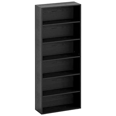 IRONCK Bookshelves and Bookcases Floor Standing 6 Tiers Display Storage Shelves 70 in Tall Bookcase Home Decor Furniture for Home Office, Living Room, Bed Room - Image 1