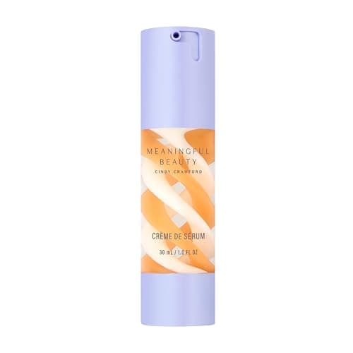 Meaningful Beauty Crème De Serum, Melon Extract Night Moisturizer, orange - Image 1