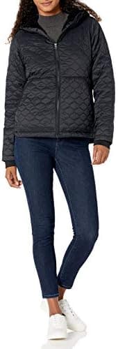 Amazon Essentials womens Lightweight Quilted Full-Zip Water-Resistant Sherpa-Lined Hooded Puffer Jacket - Image 5