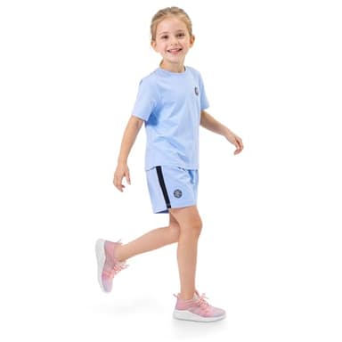 RUNSIDE Girls Tennis Shoes Lightweight Sports Kids Sneakers Lace-up for Running/Walking, Toddler/Little Kid/Big Kid - Image 6
