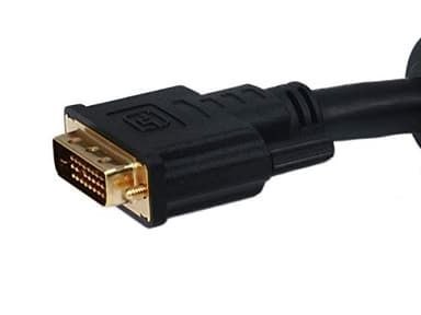 Monoprice 35ft 24AWG CL2 Dual Link DVI-D Cable - Black - Image 2
