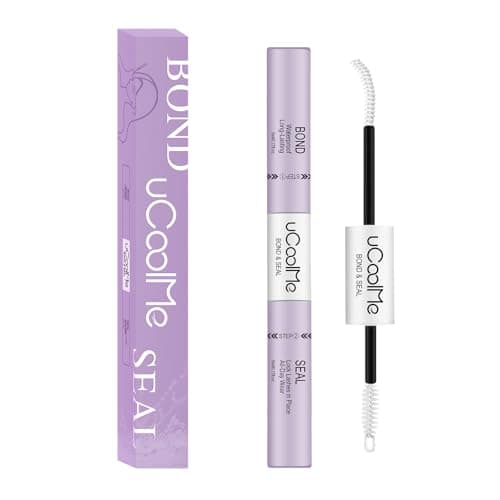 UCOOLME Lash Bond and Seal Waterproof for Eyelash Extensions Lash Cluster Glue 150Hours Long-Lasting,Non-Irritating, 2-in-1 lash Glue for Eyelash Clusters DIY Lash Extensions at Home(Clear Bond,10ML) - Image 1