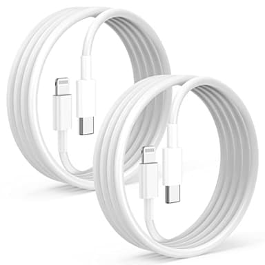 2Pack for iPhone14/13/12 Fast Charger Cable 6ft [Apple MFi Certified], USB Type C to Lightning Cable 6 Foot Apple iPhone Charging Cord for iPhone14 13 12 Pro XR XS Plus - Image 11