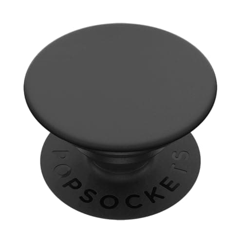 PopSockets Phone Grip with Expanding Kickstand, Adhesive Grip - Black - Image 1