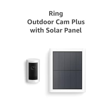 Introducing Ring Outdoor Cam Plus, Solar — Wide-Angle 2K Video with Ring Vision, Low-Light Sight for full-color night vision, Mounting Versatility, White - Image 7