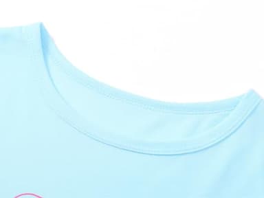 Beezizac Cotton Sleepover Pajama Set for Little & Big Girls Blue Mermaid Long Sleeve Set 2-Piece PJ Size 8 - Image 2