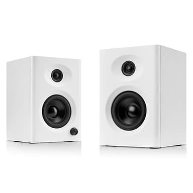 NL HOME PC Speakers for Desktop, 60W Max Output Compact Gaming Computer Speakers, Bluetooth 5.3/Aux-in Connectivity, Rich Bass Sound for Desktop, Laptop, Monitor - White - Image 8
