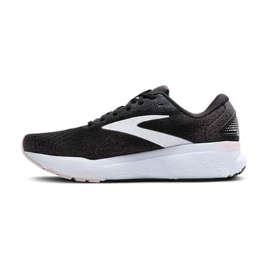 Brooks Women’s Ghost 16 Neutral Running Shoe - Black/White/Orchid Ice - 7 Medium - Image 5