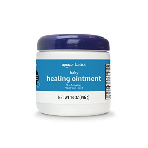 Amazon Basics Healing Ointment for Babies, Pediatrician Tested, 14 Ounce, 1-Pack (Previously Solimo) - Image 1