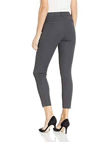 Amazon Essentials Women's Skinny Ankle Pant, Charcoal Heather, 16 - Image 2