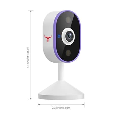 SpinLens Wireless Outdoor Security Camera, Indoor Rechargeable Surveillance for Home, Night Vision, Motion Detection, 2-Way Audio, Cloud Storage, 2.4g WiFi - Image 7