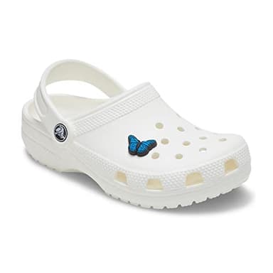 Crocs Jibbitz Nature SHOE ACCESSORY | Jibbitz for Crocs, Blue Butterfly, Small - Image 2
