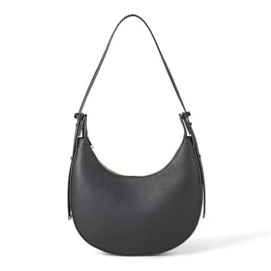 The Drop Women's Marion Crescent Bag, Black, One Size - Image 1