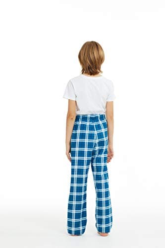 HiddenValor Big Boys Cotton Pajama Lounge Pants (Cyan Blue, L) - Image 5