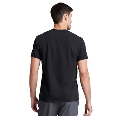 Russell Athletic Mens Performance Cotton Short Sleeve T-Shirt, Black, XXL - Image 4