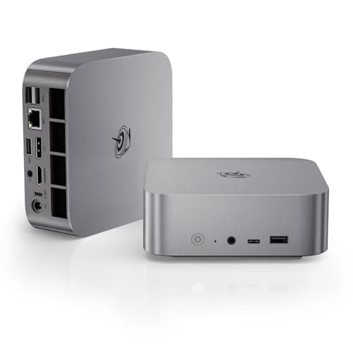 Beelink SER8 Mini PC, AMD Ryzen 7 8745HS(8C/16T, up to 4.9GHz), 32GB DDR5 RAM 1TB PCle4.0 SSD, SER8 Mini Computer Support 4K@144Hz, Tirple Display, HDMI+DP, WiFi6, BT5.2, USB4 - Image 1