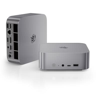 Beelink SER8 Mini PC, AMD Ryzen 7 8745HS(8C/16T, up to 4.9GHz), 32GB DDR5 RAM 1TB PCle4.0 SSD, SER8 Mini Computer Support 4K@144Hz, Tirple Display, HDMI+DP, WiFi6, BT5.2, USB4 - Image 1